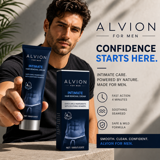 ALVION Men's Hair Removal Cream