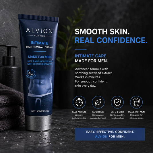 ALVION Men's Hair Removal Cream